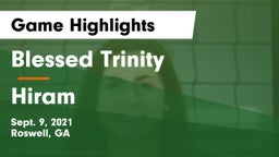 Blessed Trinity  vs Hiram Game Highlights - Sept. 9, 2021