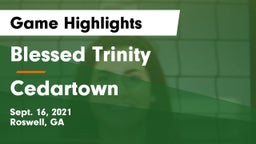 Blessed Trinity  vs Cedartown Game Highlights - Sept. 16, 2021