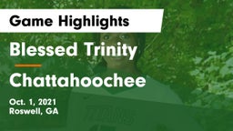 Blessed Trinity  vs Chattahoochee  Game Highlights - Oct. 1, 2021