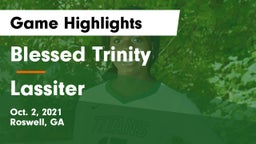 Blessed Trinity  vs Lassiter  Game Highlights - Oct. 2, 2021