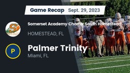 Recap: Somerset Academy Charter South Homestead vs. Palmer Trinity  2023