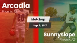 Matchup: Arcadia  vs. Sunnyslope  2017