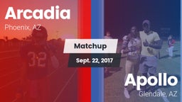 Matchup: Arcadia  vs. Apollo  2017