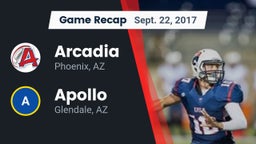 Recap: Arcadia  vs. Apollo  2017