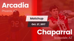 Matchup: Arcadia  vs. Chaparral  2017