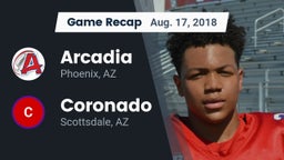 Recap: Arcadia  vs. Coronado  2018