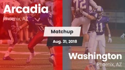 Matchup: Arcadia  vs. Washington  2018