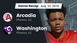 Recap: Arcadia  vs. Washington  2018