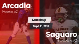 Matchup: Arcadia  vs. Saguaro  2018