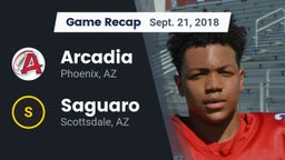 Recap: Arcadia  vs. Saguaro  2018
