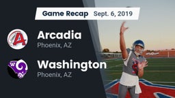Recap: Arcadia  vs. Washington  2019