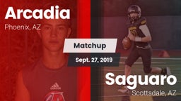 Matchup: Arcadia  vs. Saguaro  2019