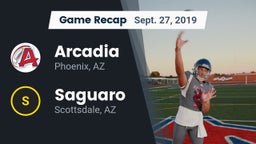 Recap: Arcadia  vs. Saguaro  2019