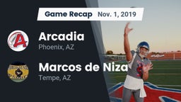 Recap: Arcadia  vs. Marcos de Niza  2019