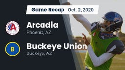 Recap: Arcadia  vs. Buckeye Union  2020
