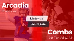 Matchup: Arcadia  vs. Combs  2020