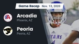 Recap: Arcadia  vs. Peoria  2020