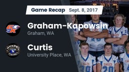 Recap: Graham-Kapowsin  vs. Curtis  2017