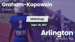 Matchup: Graham-Kapowsin vs. Arlington  2017