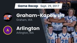 Recap: Graham-Kapowsin  vs. Arlington  2017