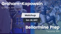 Matchup: Graham-Kapowsin vs. Bellarmine Prep  2017