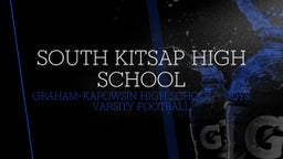 Graham-Kapowsin football highlights South Kitsap High School