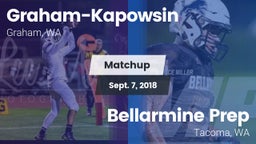 Matchup: Graham-Kapowsin vs. Bellarmine Prep  2018