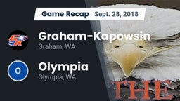Recap: Graham-Kapowsin  vs. Olympia  2018