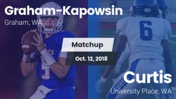 Matchup: Graham-Kapowsin vs. Curtis  2018