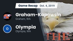 Recap: Graham-Kapowsin  vs. Olympia  2019