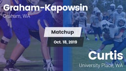 Matchup: Graham-Kapowsin vs. Curtis  2019