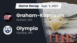 Recap: Graham-Kapowsin  vs. Olympia  2021
