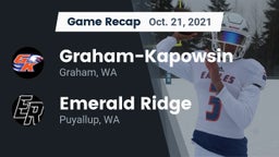Recap: Graham-Kapowsin  vs. Emerald Ridge  2021