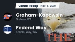 Recap: Graham-Kapowsin  vs. Federal Way  2021