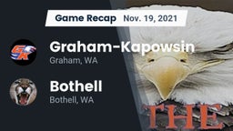Recap: Graham-Kapowsin  vs. Bothell  2021