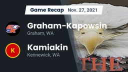 Recap: Graham-Kapowsin  vs. Kamiakin  2021