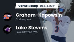 Recap: Graham-Kapowsin  vs. Lake Stevens  2021