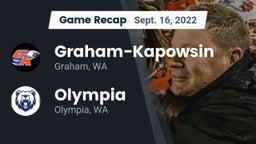 Recap: Graham-Kapowsin  vs. Olympia  2022