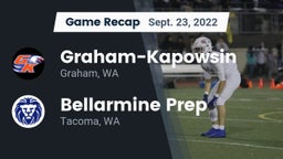 Recap: Graham-Kapowsin  vs. Bellarmine Prep  2022
