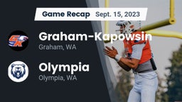 Recap: Graham-Kapowsin  vs. Olympia  2023