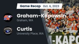 Recap: Graham-Kapowsin  vs. Curtis  2023