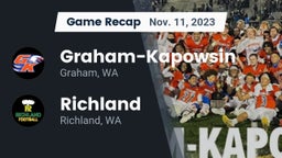 Recap: Graham-Kapowsin  vs. Richland  2023
