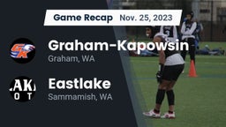 Recap: Graham-Kapowsin  vs. Eastlake  2023