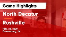 North Decatur  vs Rushville  Game Highlights - Feb. 28, 2020