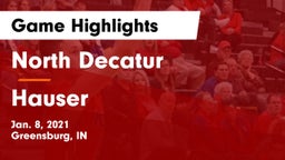 North Decatur  vs Hauser  Game Highlights - Jan. 8, 2021