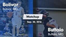 Matchup: Bolivar  vs. Buffalo  2016