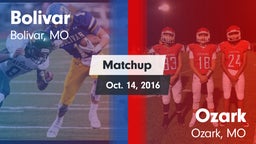 Matchup: Bolivar  vs. Ozark  2016