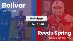 Matchup: Bolivar  vs. Reeds Spring  2017