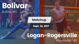 Matchup: Bolivar  vs. Logan-Rogersville  2017