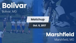 Matchup: Bolivar  vs. Marshfield  2017